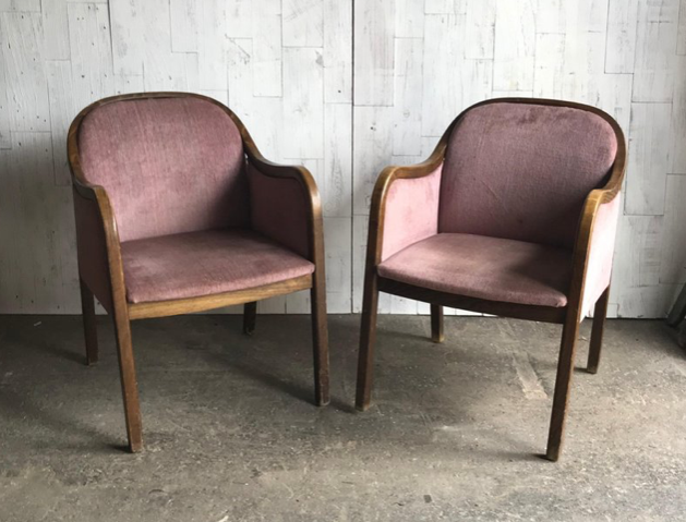 Fauteuils de style Art Déco, années 1950