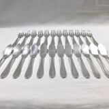 12 couverts à poisson art déco