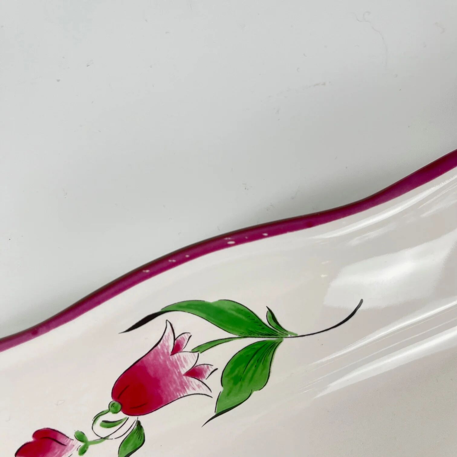 Rectangular plate model street lamp by KG Lunéville