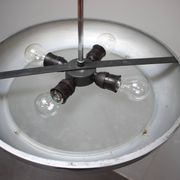 Bauhaus UFO pendant lamp by Josef Hurka for Napako, 1930s