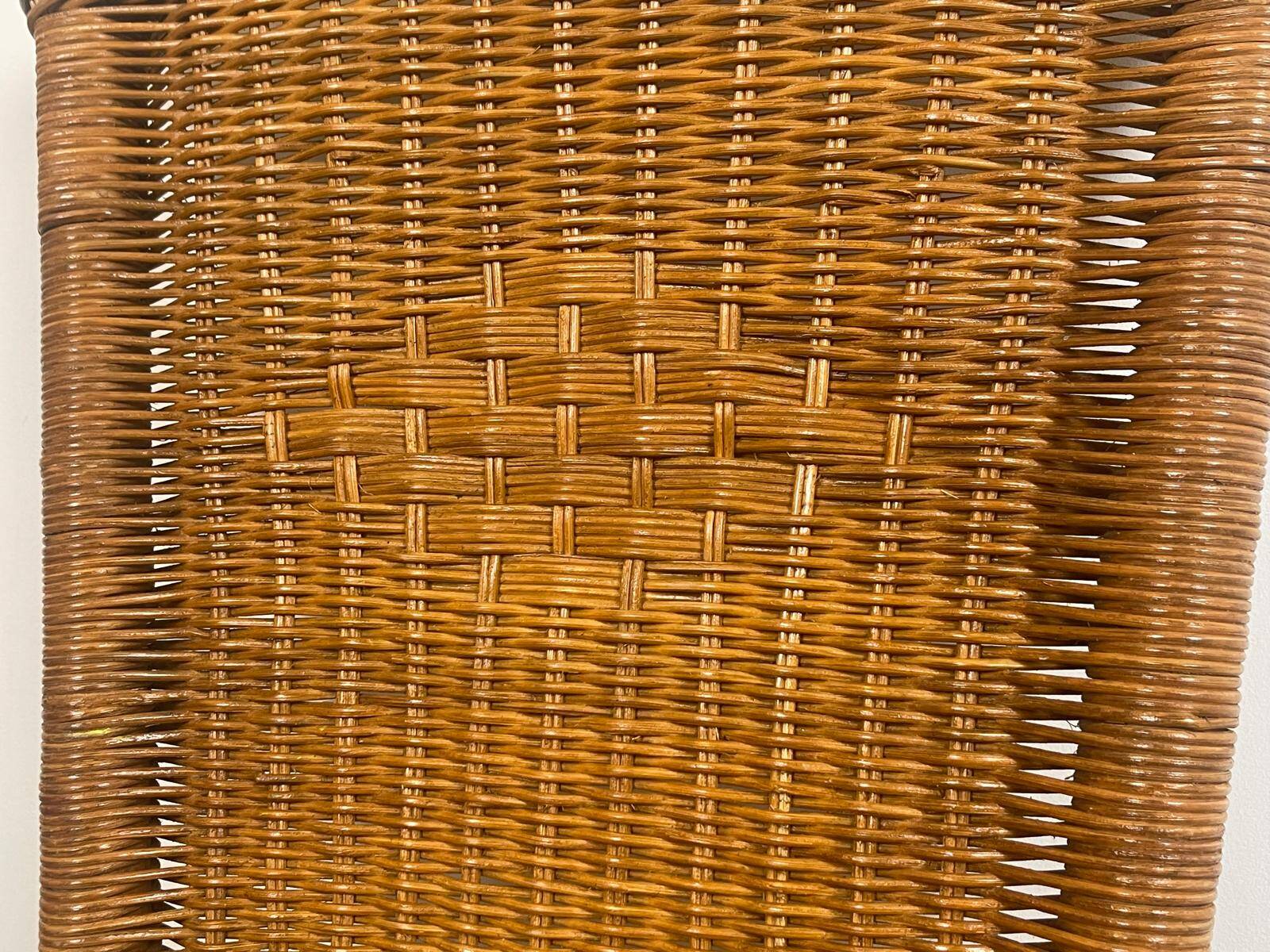 Vintage Rattan Lounge Chair (3 available)