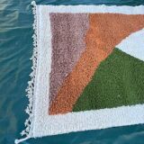 Handwoven wool Berber rug size 1.5/2.5 m