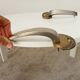 Pair of antique art deco furniture handles from the 30s/40s