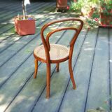 JJ Kohn, caned bistro chair for children, circa 1900