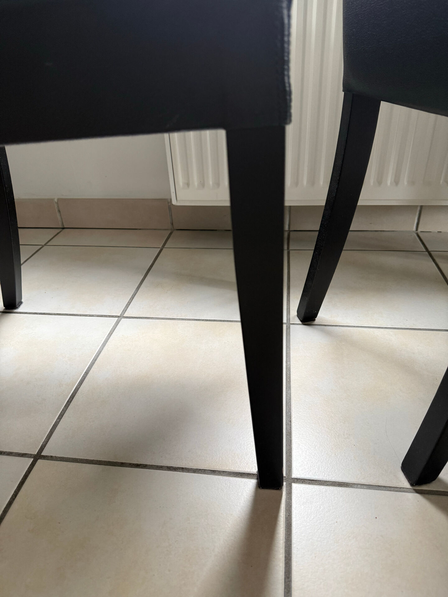 Set of four chairs