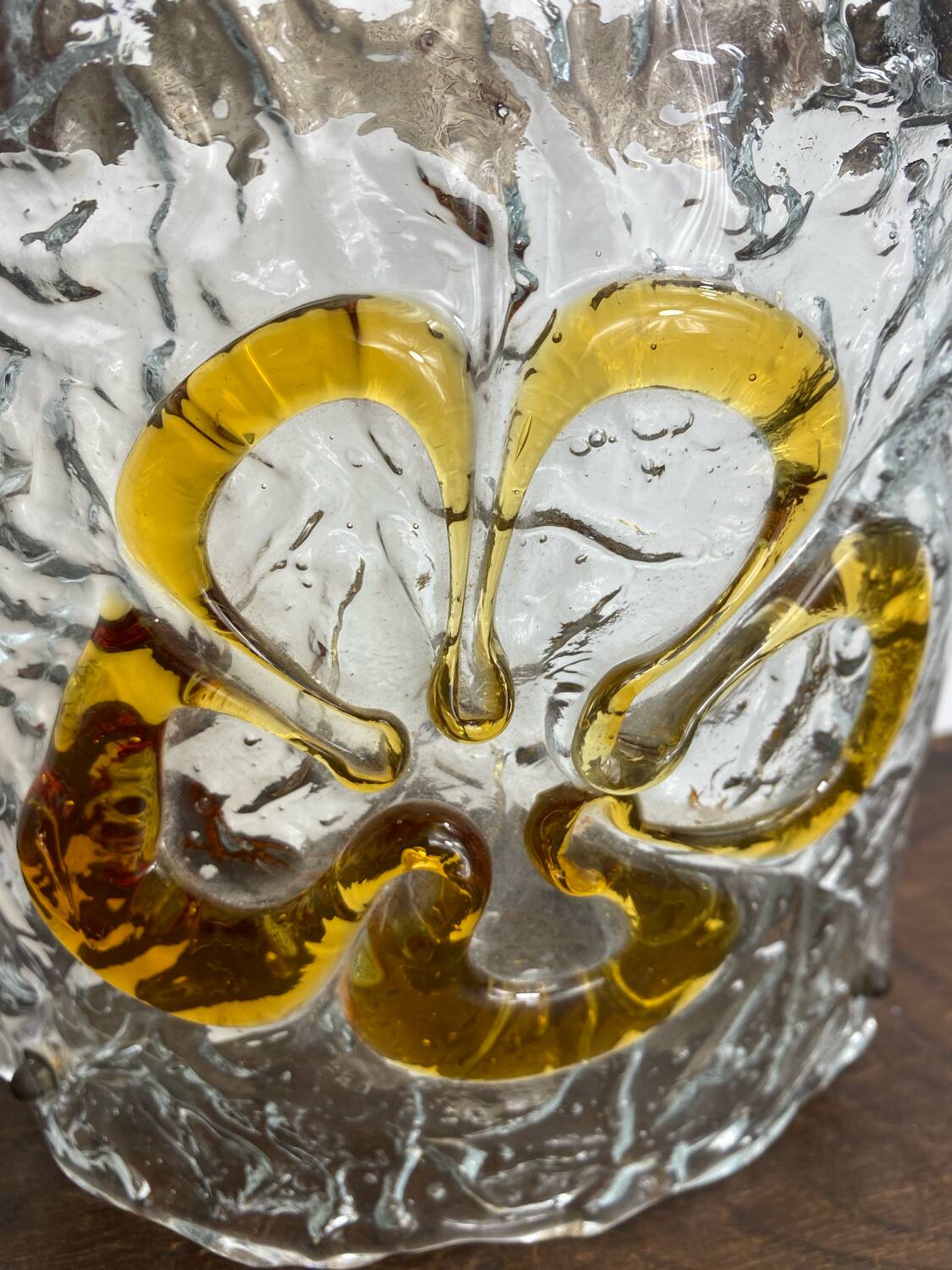 Murano glass wall sconce