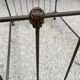 Cast iron and wrought iron bed 1950