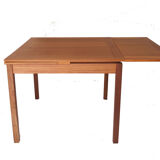 Ansager Mobler square dining table, scandinavian 1960