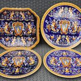 Blue gien dishes
