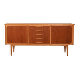 Scandinavian vintage Sideboard in Teak and Oak