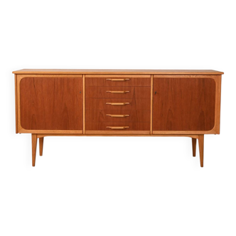 Buffet vintage scandinave en teck et chêne