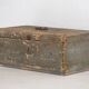 Small antique solid wood chest (c.1920) #73