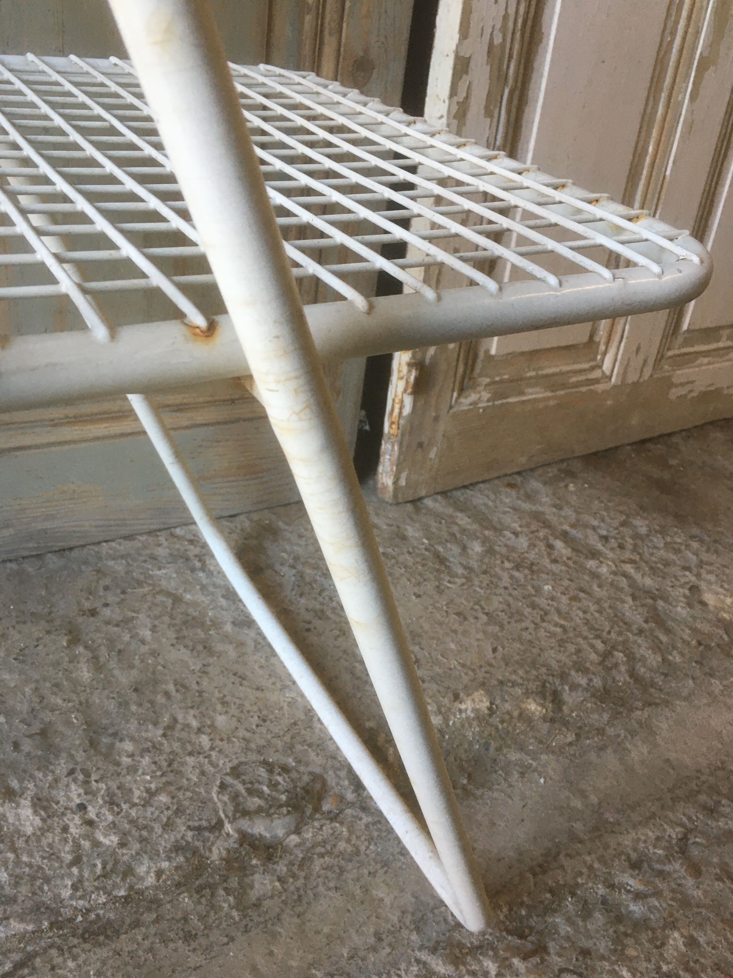 Chaise pliante "emu" en fer années 60/70