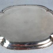 Ancien service à liqueur métal argenté / doré 12 gobelets, plateau + écrin