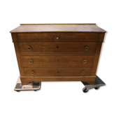 Chest of drawers XIXth solid wood