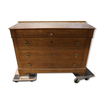 Chest of drawers XIXth solid wood