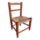 Children's straw chair