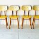 Chaises de bistrot par Ton, années 1950