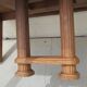 Dining table of 2 meters to 3.4 meters oak