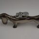 Briquet de table chien saucisse vintage