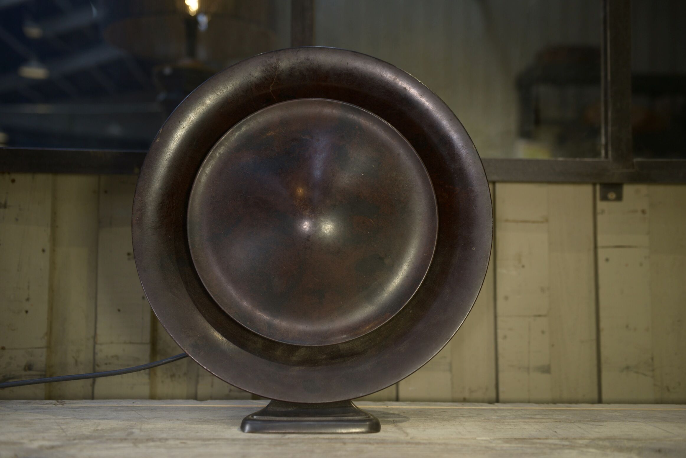 Haut parleur Philips Bakélite 1930 en lampe de table
