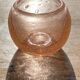Vase verre rose d’après Biot
