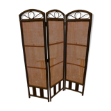 Vintage screen in cannage