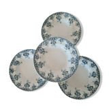 CORNER BHV Lot 4 plates dessert