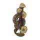 Sculpture Fleurs Oeuvre Paul Vermeire Perignem 47cm