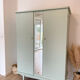 Armoire des années 70 revisitée - Vert pastel