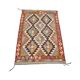 Tapis Kilim afghan vintage en laine vierge 79x119, années 1980