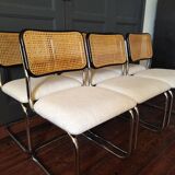 6 chairs cesca Marcel Breuer 1970