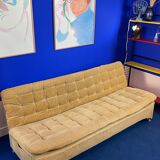 Vintage sofa from the 70s in corduroy