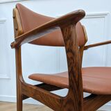 Retro armchair by Erik Buch