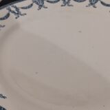 Set of 7 flat plates terre de fer u&c sarreguemines and digoin
