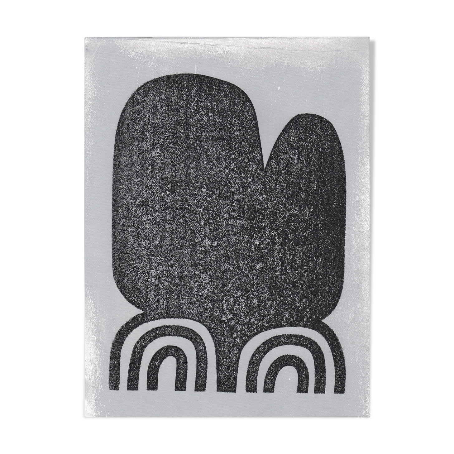 Paint on paper 30x40cm illustration dated and signed without frame S3N3