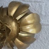 Metal flower chandelier