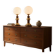 A pair of Art Deco table lamps from around 1950, Poland.