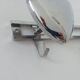 Vintage 1960s chrome wall coat rack automotive design
