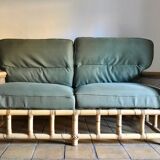 Rattan sofa
