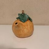 Orange teapot
