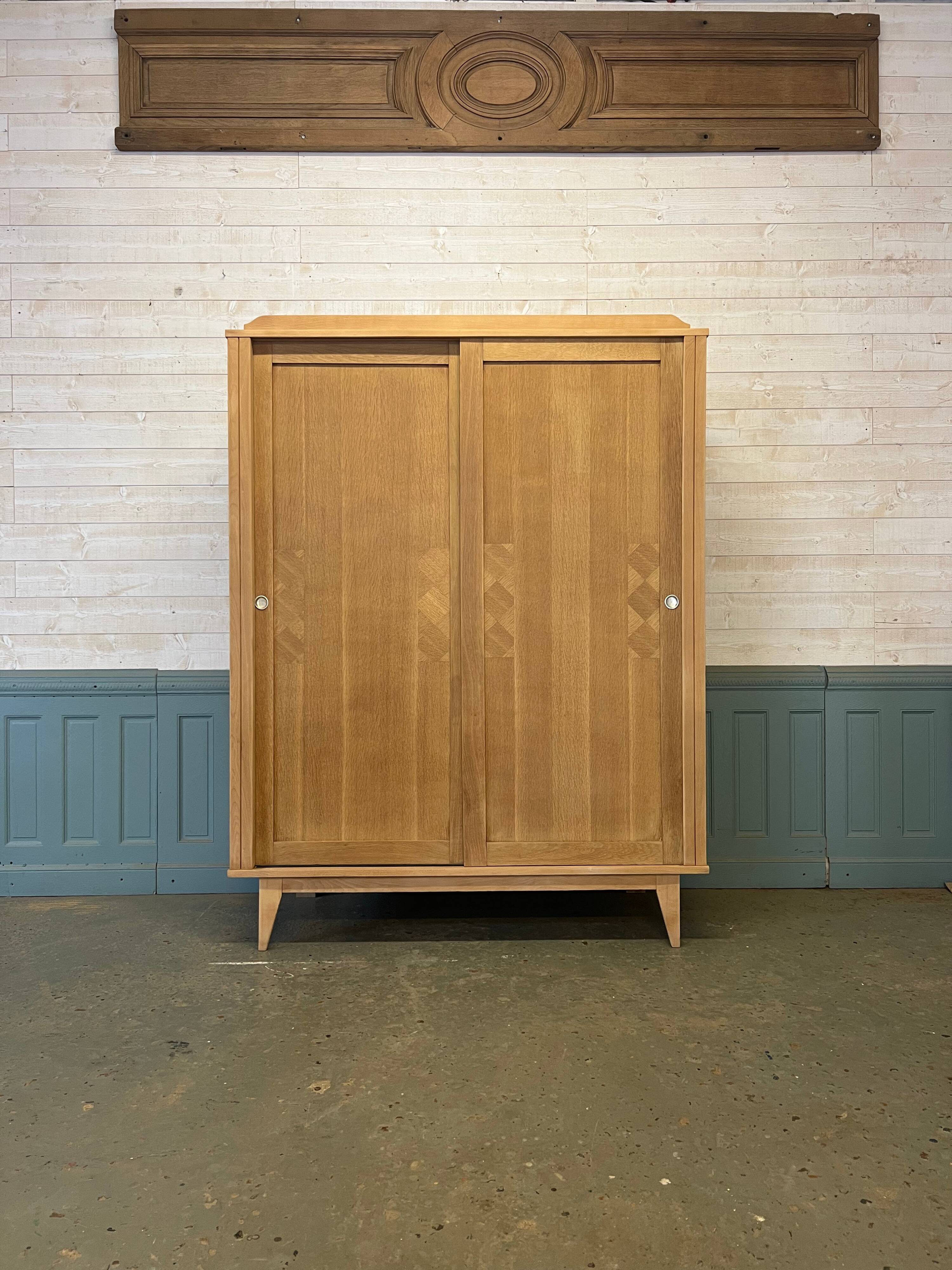 Vintage sliding wardrobe, detachable.