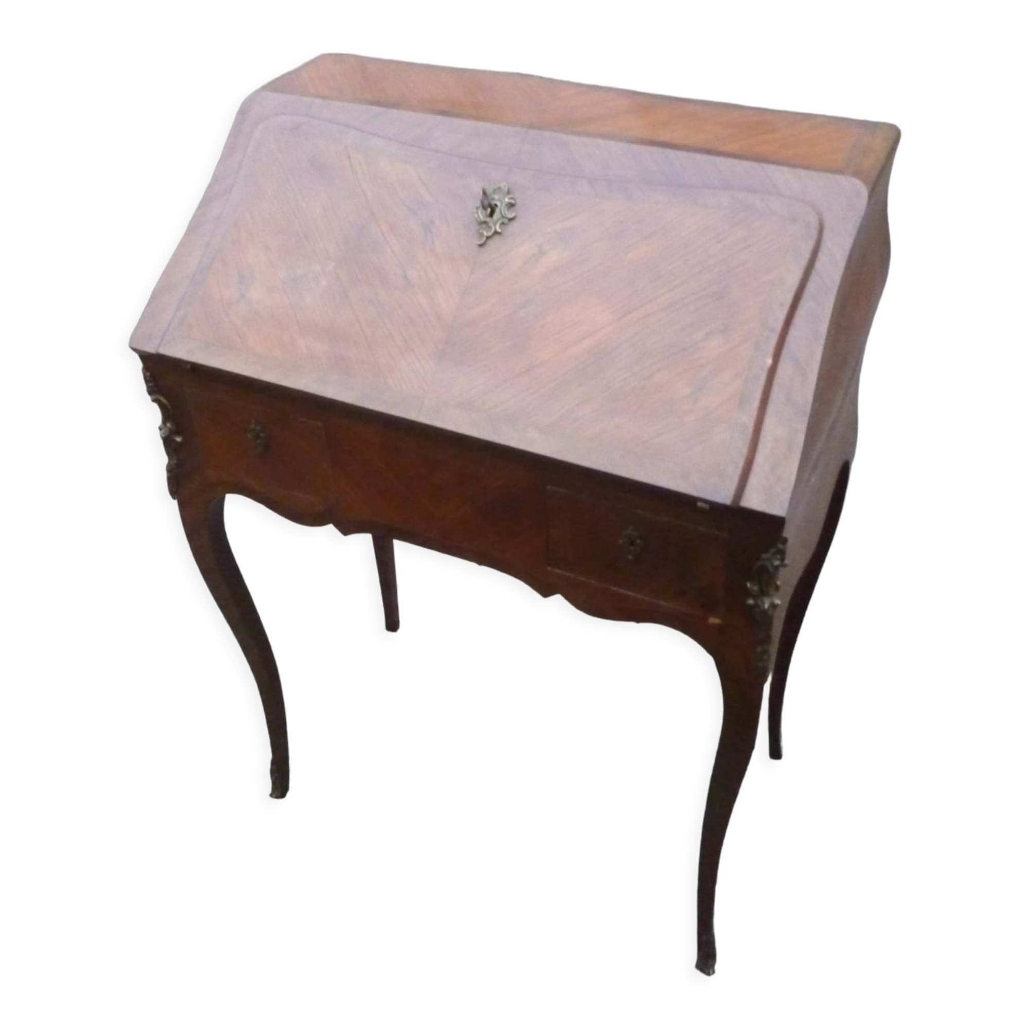 Bureau de dame en marqueterie de style Louis XV