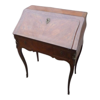 Ladies' desk in Louis XV style marquetry