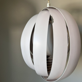 Lampe Pentant « Moon » originales de Verner Panton des années 1960