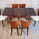 Art Deco Beech Chairs attributed to Halabala for Up Závody, Czech, 1930s, Set of 6
