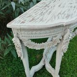 console en bois style louis xvi