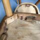 6 chaises Thonet jaune et bois