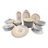 Limoges porcelain dinner service Ulim 46 pieces