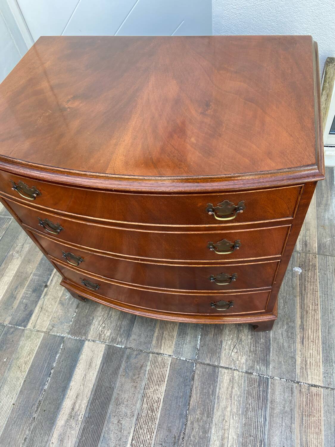 English chest of drawers